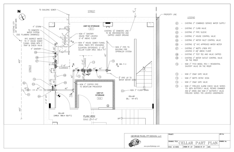 Plumbing Riser Diagrams - George Pavel FP Design